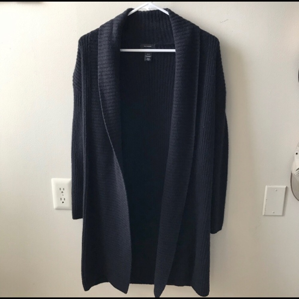 Halogen Long Ribbed Sweater